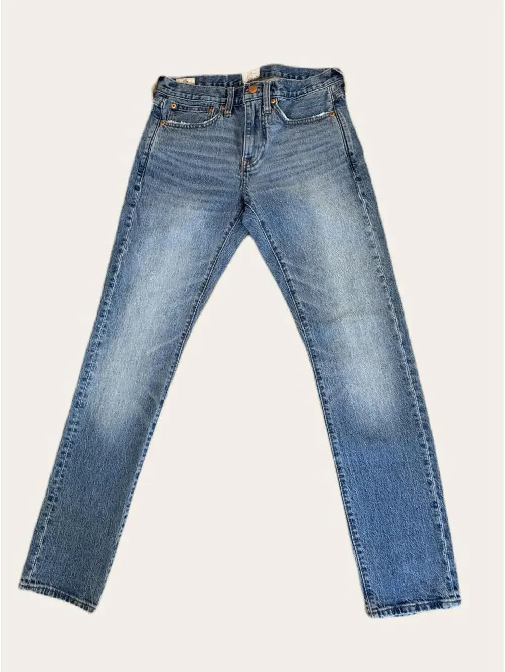 J.Crew Men's Slim Straight Blue Denim Jeans Size 28x32